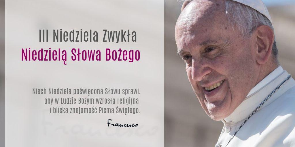 You are currently viewing III Niedziela Zwykła</br> Niedzielą Słowa Bożego
